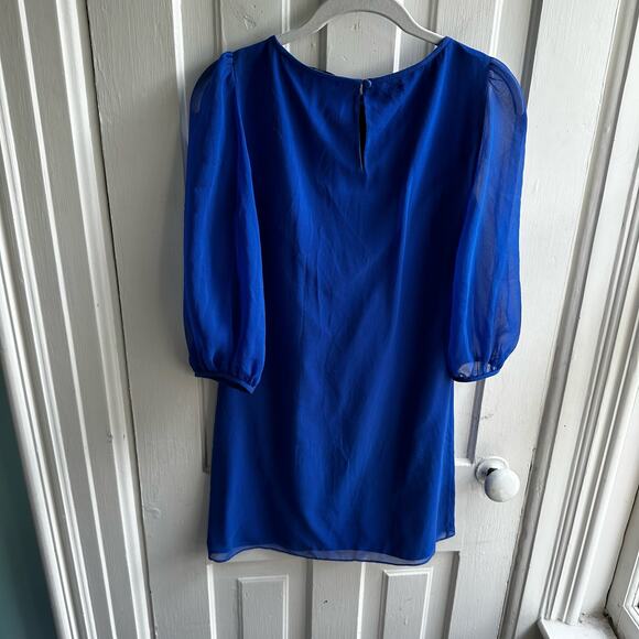 Tibi Melissa Mini Shift Dress Silk - Picture 8 of 9